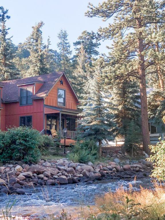 Riverfront Mountain Cottage Retreat Estes Park Exterior photo